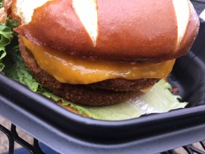 “Chicken” sandwich  at Chomp in Rochester