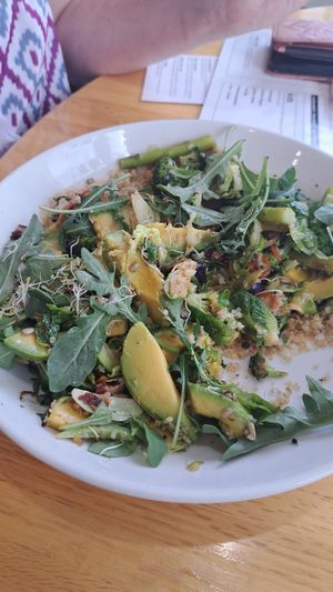 Green goddess salad..... Soooo good! at Chomp in Rochester