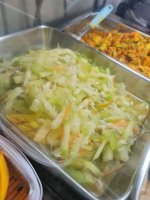 Stir Mao gua ~ 4/11/22 at Yuan Man Vegetarian 圓滿素食 - Circuit Rd in Central Singapore