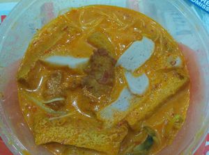 Laksa at Yuan Man Vegetarian 圓滿素食 - Circuit Rd in Central Singapore