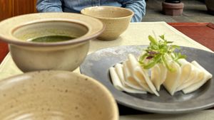   at Mi Xun TeaHouse 谧寻茶室 in Chengdu