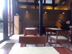 From the back dining room at Mi Xun TeaHouse 谧寻茶室 in Chengdu