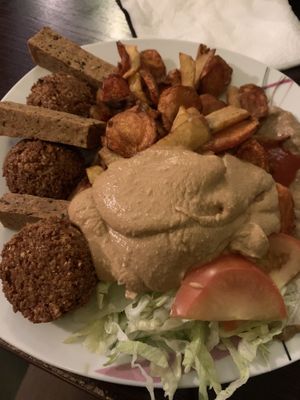 Basmah vegan teller  at Basmah in Berlin