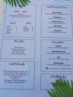 Drinks at Little Mermaid in Mermaid Beach