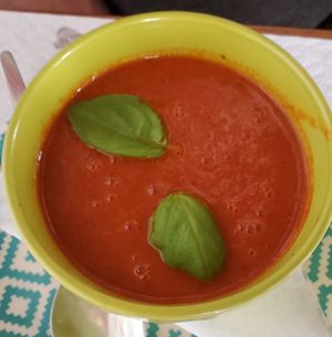 Soup at Pane & Vino in Evora