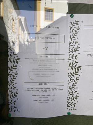   at Pane & Vino in Evora