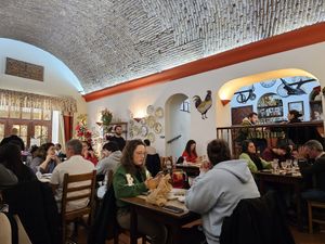 Cosy with great atmosphere. at Pane & Vino in Evora