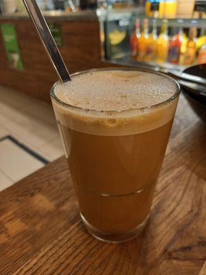 Pumpkin-Spice-Latte at Vedans in Bayreuth