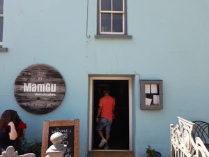 Entrance at MamGu Welshcakes in Harverfordwest
