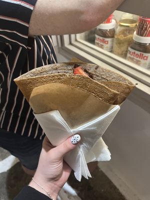 Strawberries and chocolate   at Bon Bon Fait Maison - Maybe closed in Mykonos