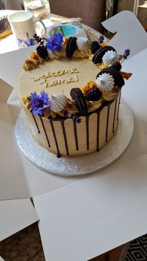 Coffee & pecan at Relish in Bath