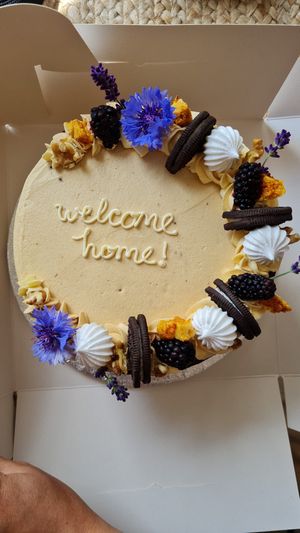 Coffee & pecan at Relish in Bath