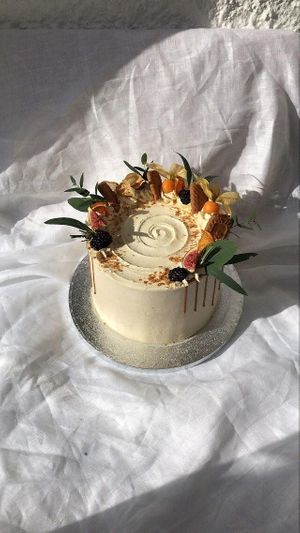 Tiramisu wedding cake at Relish in Bath