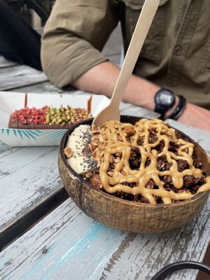 Nutty açai bowl!  at Anjuna Ice Pops - Sas utca in Budapest