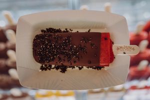 Toasted black sesame at Anjuna Ice Pops - Raday Utca in Budapest