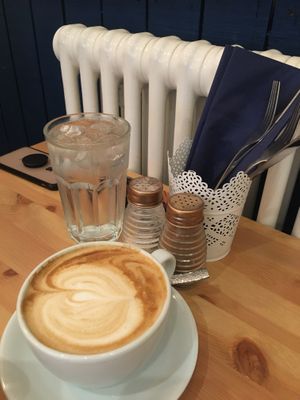 Oat coffee. Yum   at Cafe No 11 in Rayleigh