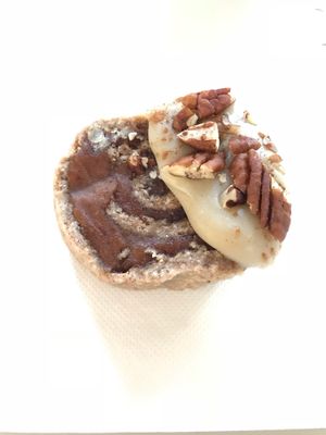 Cinnamon roll  at Linden Organic in Gilbert