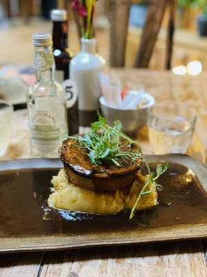 Camembert pie   at Syke Farm Tea Room in Cockermouth