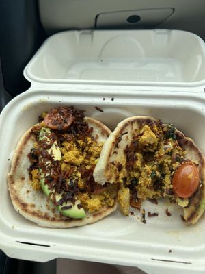 breakfast tacos  at Leahi Health - Aina Haina in Honolulu