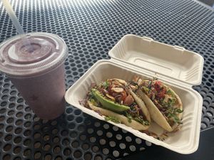 Starburst and surf tacos  at Leahi Health - Aina Haina in Honolulu