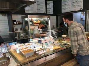 Salad server. at fresh&co - 85th & Lexington in New York City