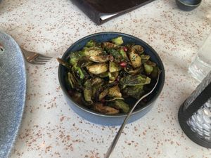 Brussels sprouts  at Catch in New York City