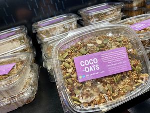 food  at Gregory's Coffee - 7th Ave in New York City