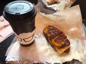   at Gregory's Coffee - 7th Ave in New York City