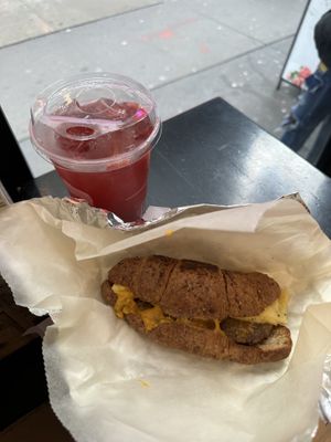   at Gregory's Coffee - 7th Ave in New York City