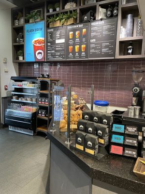   at Gregory's Coffee - Madison Ave in New York City