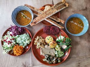  A collection of different vegetables each with there one taste  at SESAM in Zutphen