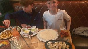 Great value for money for my Omni son and his friend.  at Fuego's in Southport