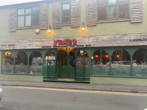 Lovely shop front tucked down a side street just waiting to be discovered.  at Fuego's in Southport
