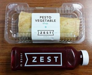 Pesto vegetable at Zest Juice Co - Grandview in Columbus