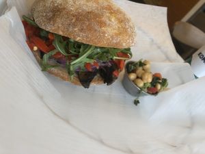 Portobello sandwich  at Alchemy - Grandview in Columbus