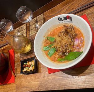 Ramen vegan à la tomate at Ryukishin - Richelieu in Paris