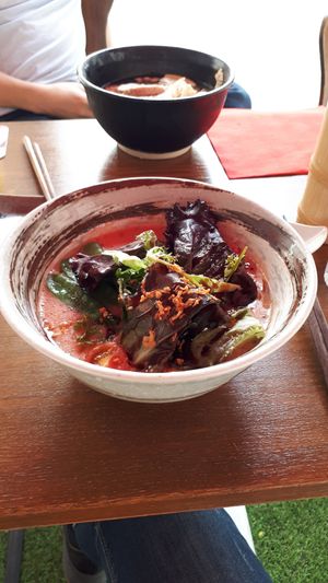Cold Ryukishin tomato ramen at Ryukishin - Richelieu in Paris