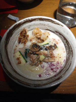 Vegan shitake ramen at Ryukishin - Richelieu in Paris