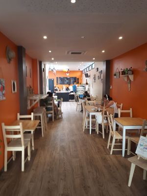 inside at KA Coffee Shop in Saint-nazaire