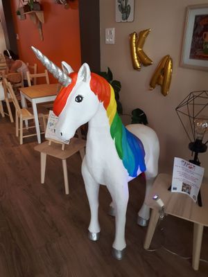 unicorn at KA Coffee Shop in Saint-nazaire