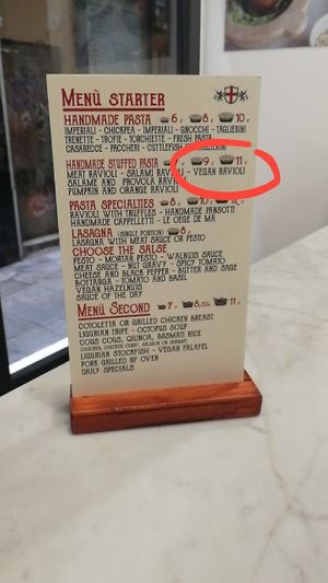  at Pastificio Artigianale di Canneto in Genoa