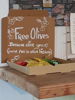 Olive it! at Slice Wood Fire Pizza in Waterford