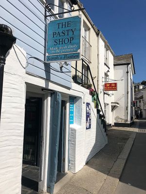  at Sarah's Pasty Shop in Looe