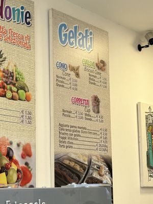   at Fruit & Ice Cream Factory in Genoa