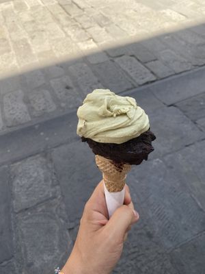   at Fruit & Ice Cream Factory in Genoa