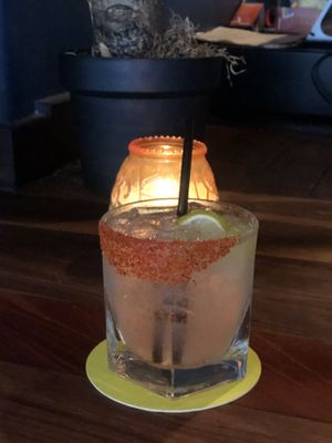 Watermelon Sugar Margarita  at Om Sabor in San Francisco