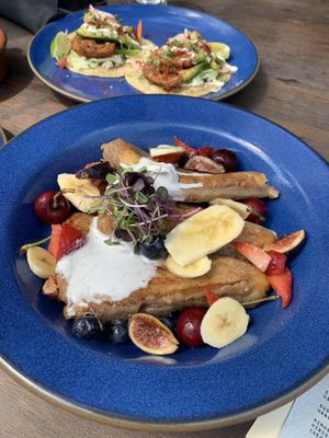 French toast at Om Sabor in San Francisco
