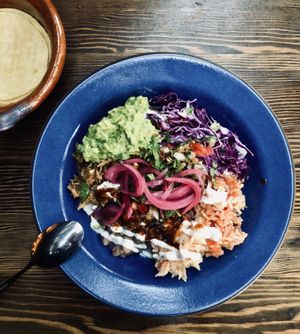 Plato at Om Sabor in San Francisco