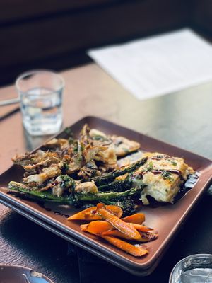 Potato cheese gratin  at Om Sabor in San Francisco