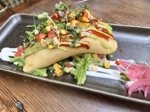 Empanada   at Om Sabor in San Francisco